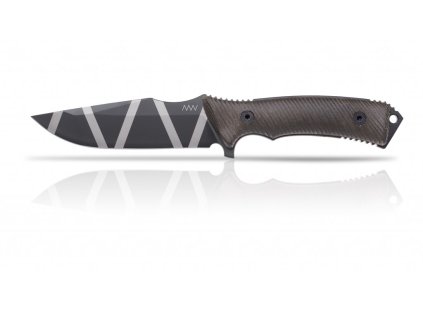 Messer ANV M311 Spelter NC - Elmax DLC Camo, Kydex Sheath Olive, Micarta Olive