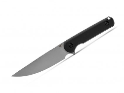 Messer Ferrum Forge Lackey XL Black G10, D2