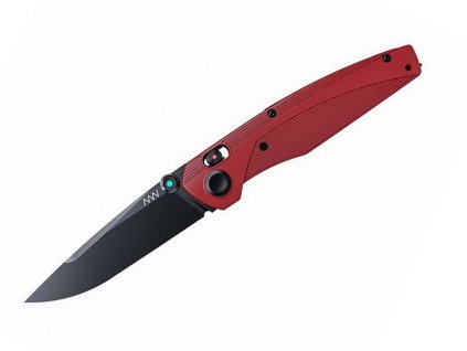 Messer ANV A100 BB Sleipner DLC Black, GRN Red