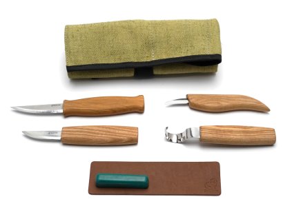 BeaverCraft S48 – Holzschnitzwerkzeug-Set zum Löffelschnitzen
