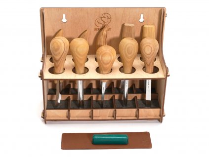 BeaverCraft S52 – Holzschnitzerei-Set mit 10 Messern