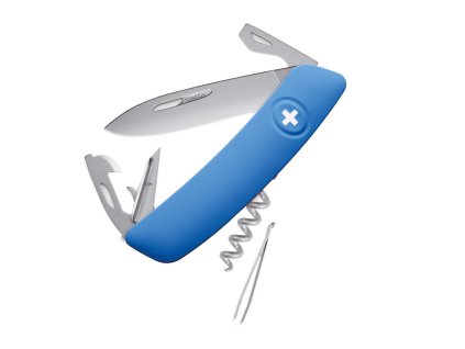 Messer Swiza D03 Allmatt Blue