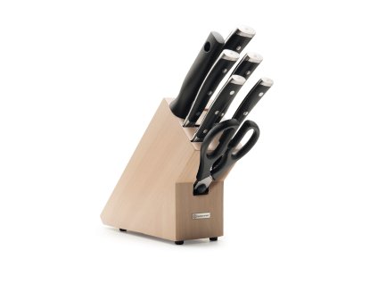 Küchenmesserset + Messerblock Wüsthof Classic Ikon (8 kusov)