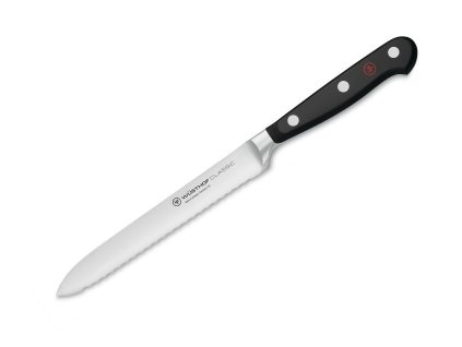 Küchenmesser Wüsthof Classic Universalmesser mit Wellenschliff 14 cm