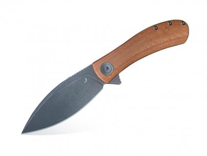 Klappmesser Trollsky Knives Mandu Brown Micarta