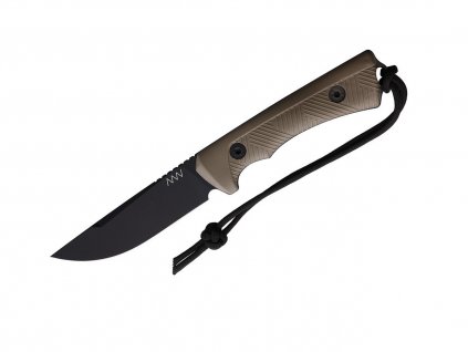 Messer ANV P200 - Sleipner Cerakote Black, GRNPU Sand