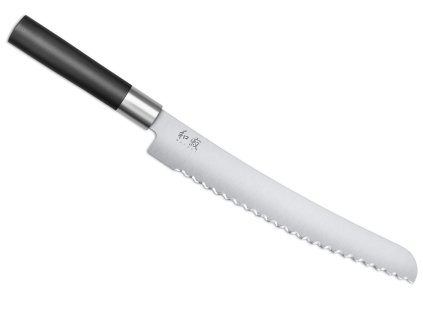 Küchenmesser KAI Wasabi Black für Brot 23 cm