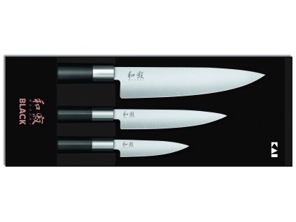 Küchenmesserset KAI Wasabi Black Set 67S-300