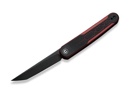 Messer Civivi KwaiQ C23015-1 Nitro-V Burgundy/Black G10