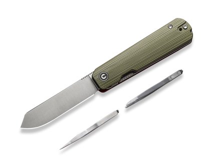 Messer Civivi Sendy C21004B-1 Nitro-V Green/Red G10