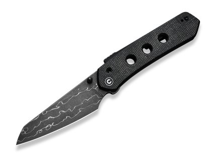 Messer Civivi Vision FG C22036-DS2 Damascus Black Canvas Micarta