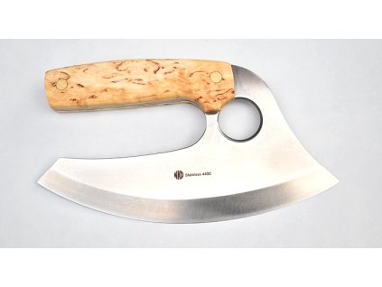 Messer NKD Ulu 170 Curly Birch