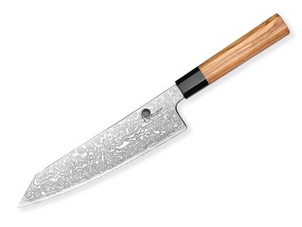 Küchenmesser Dellinger Buffalo Olive Octagon Kiritsuke Gyuto 21,5 cm