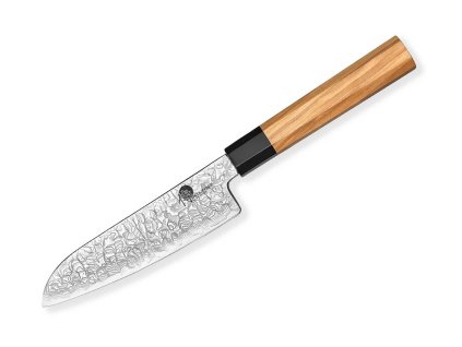 Küchenmesser Dellinger Buffalo Olive Octagon Santoku 14 cm