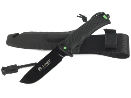 Messer Ganzo Survival G8012V2-BK Black
