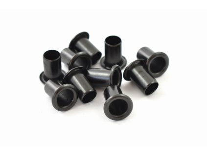 Hohlnieten schwarz 10,6 x 6,3 mm 10 ks