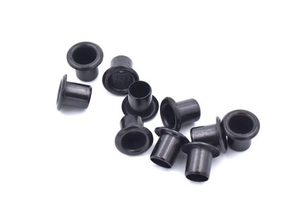 Hohlnieten schwarz 8,4 x 6,3 mm 10 ks