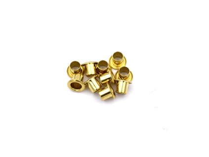 Duté nity Messing 7,4 x 6,3 mm 10 ks