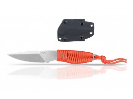 Messer ANV P100 - Kydex Sheath Black/Orange