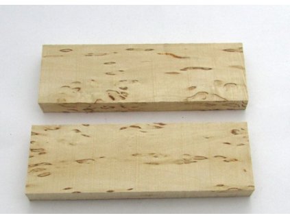 Maserbirkenholz - Curly Birch Scales 2x Standard