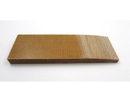 Micarta Senf Jute klein