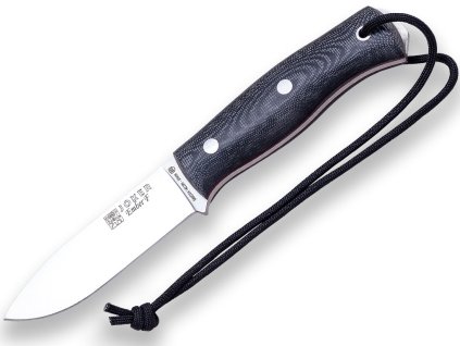 Messer Joker Ember Flat CM123-P Micarta, Sandvik 14C28N