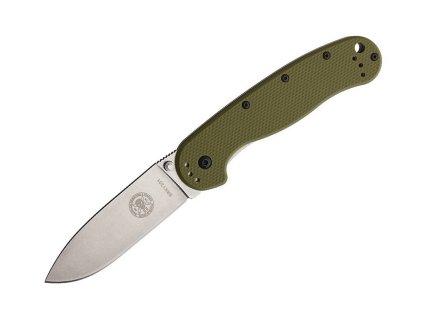 Messer ESEE Avispa AUS-8 Olive Drab - Stonewash