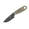 Messer ESEE Izula II Tactical Gunsmoke 1095 Canvas Micarta, Black Sheath
