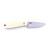 Messer Brisa Necker 70 Flat / Ivory Micarta / Leather