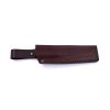 Messer Brisa Trapper 95 O1 Scandi / Stabilized Curly Birch / Sheath Bushcraft 95