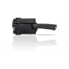 Messer ANV P200 - DLC Black, Kydex Sheath, Black G10