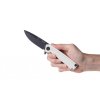 Messer ANV Z100 - DLC Black, G10 White, Liner Lock