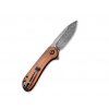 Civivi Elementum C907DS-2 Cuibourtia Wood Damascus