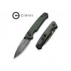Civivi Altus C20076-DS1 Damascus Green Micarta