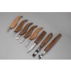 BeaverCraft S18X – Deluxe-Holzschnitzset mit Walnussgriffen