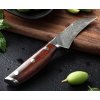 Dellinger Rosewood Paring Damascus Gemüsemesser 7 cm