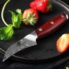 Dellinger Rosewood Paring Damascus Gemüsemesser 7 cm