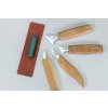 BeaverCraft S05-Buch – Spanholzschnitzmesser-Set mit Holzetui