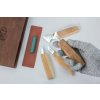 BeaverCraft S05-Buch – Spanholzschnitzmesser-Set mit Holzetui