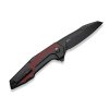 Civivi Hypersonic Klappmesser C22011-3 Flipper Red G10 14C28N