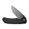 Civivi Brazen C2023DS-1 Damascus Black Micarta