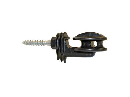 603 izolator pro elektricke ohradniky ako rohovy napinaci s pruchozim vrutem