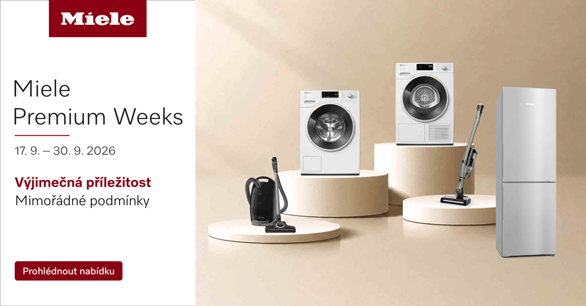 Miele Premium Weeks 17.–30. 9. 2026