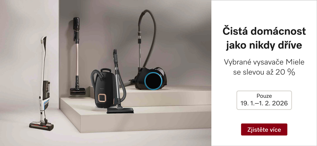 Vybrané vysavače Miele se slevou až 20%
