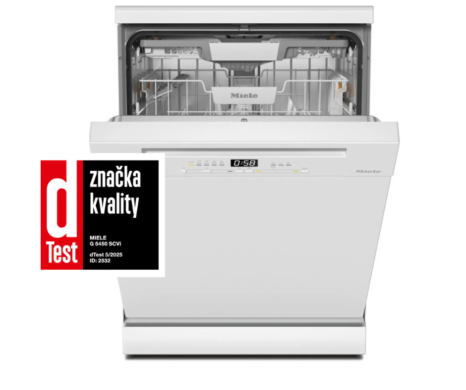 Myčky nádobí Miele oceněné v dTestu: chytrá volba pro spolehlivý výkon