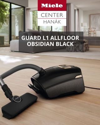 Miele GUARD L1 AllFloor (obsidian černá) 🖤 Exkluzivní vysavač, který seženete jen u autorizovaných prodejců Miele – jako...