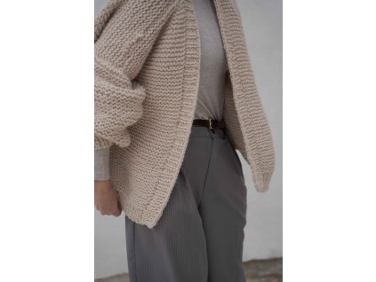 Alpakový cardigan