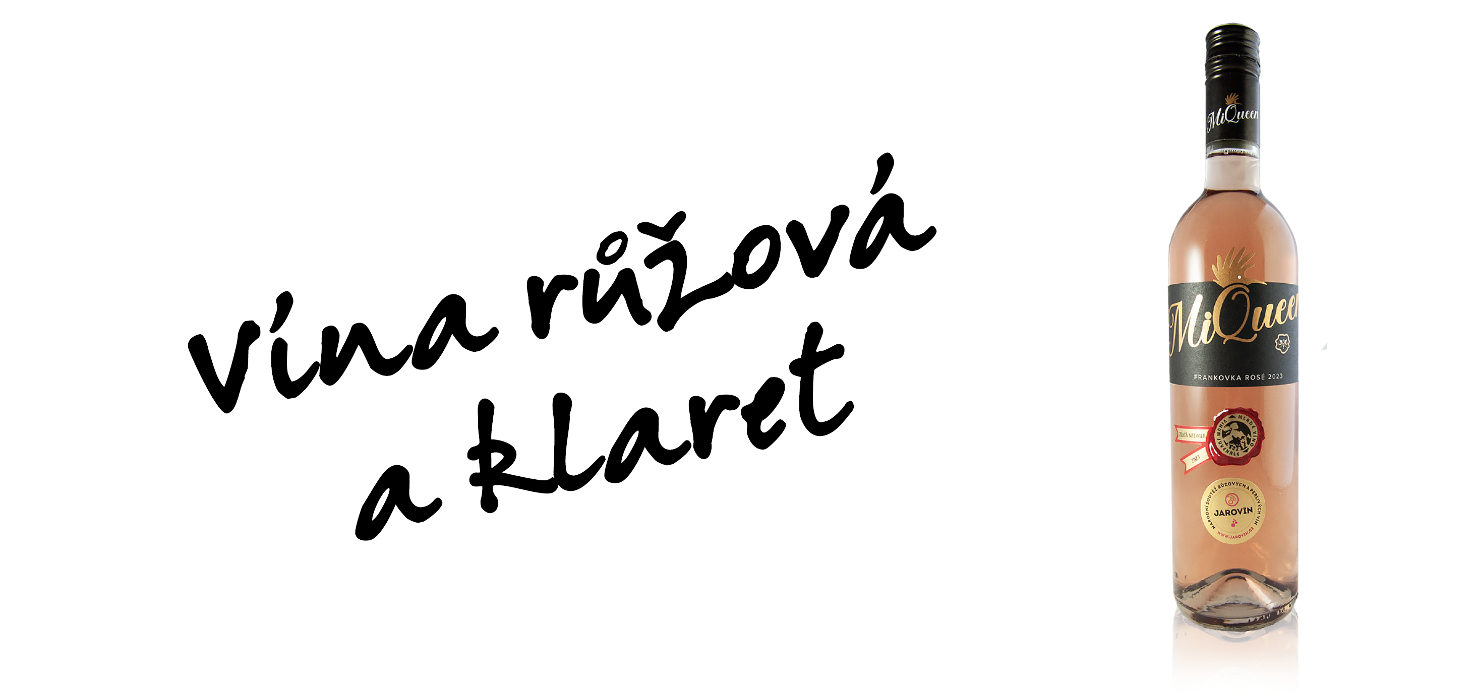 Vína růžová a klaret