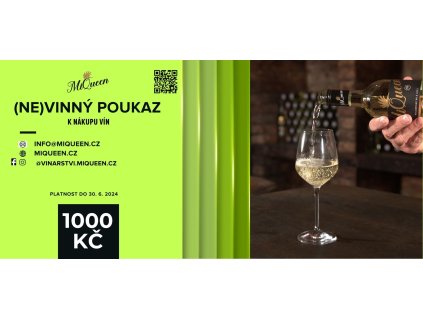 Voucher na nákup vín