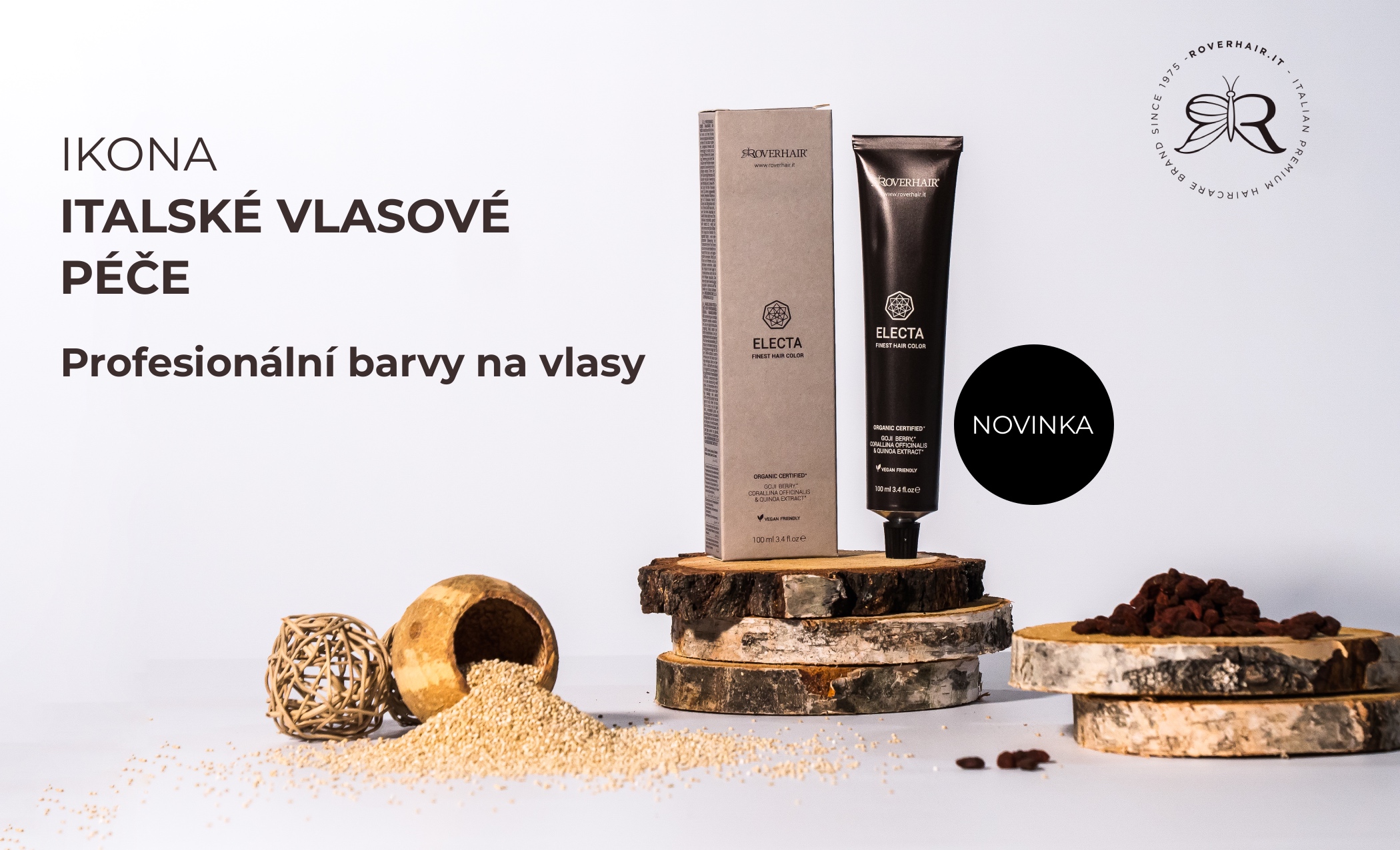 Roverhair Electa profesionální barva na vlasy